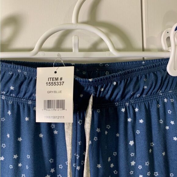 Eddie Bauer NEW Small Blue Star Pajama Pants - Picture 3 of 5